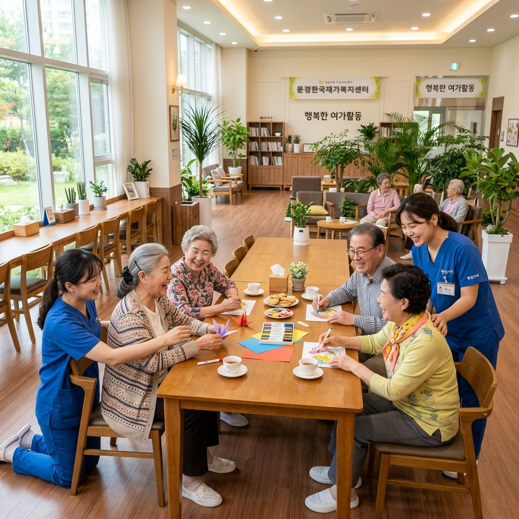문경한국재가복지센터 - 어르신들의 따뜻한 보금자리